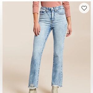 BKE Cropped Straight Stretch Jean